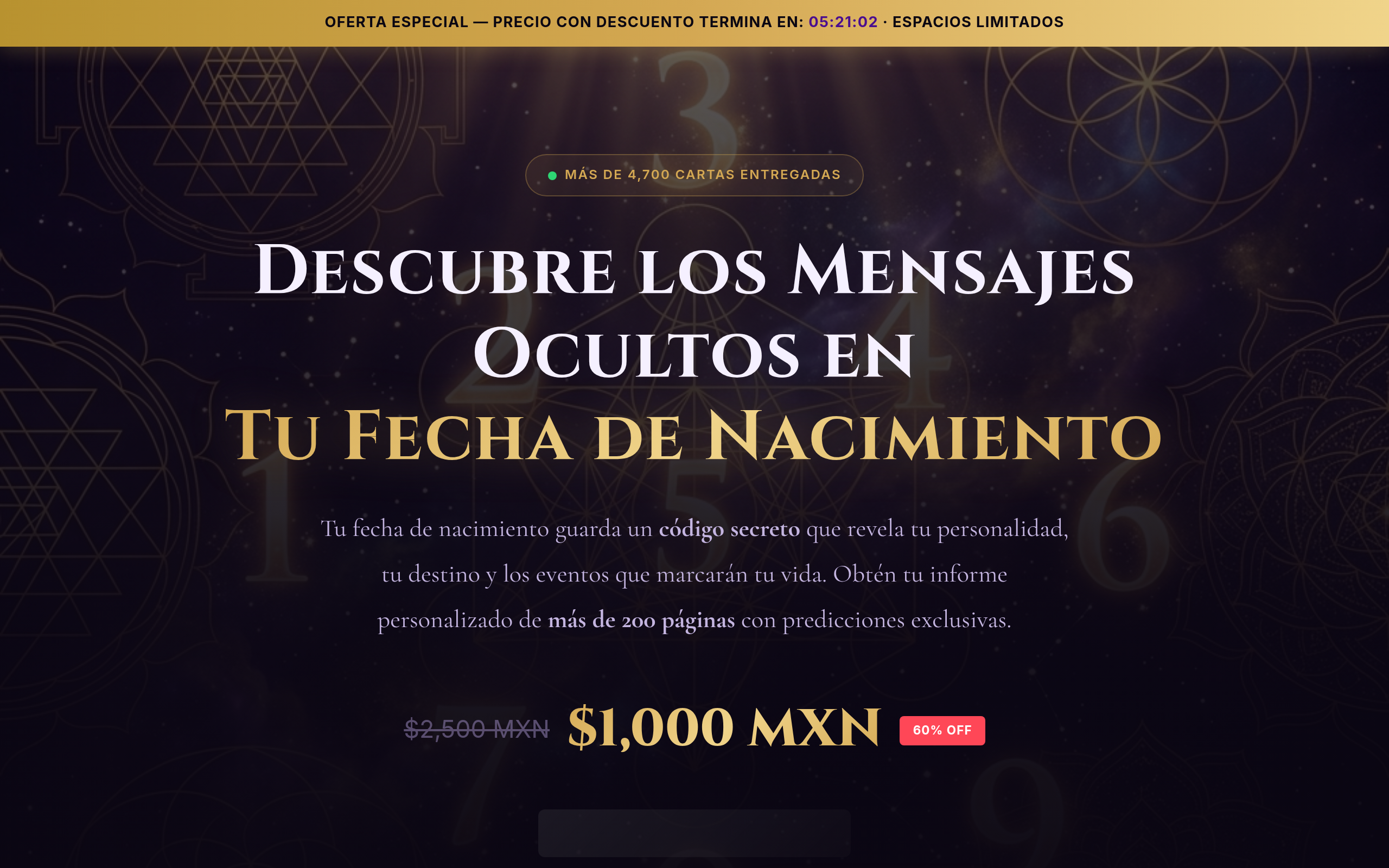 Sagrada Numerologia Project